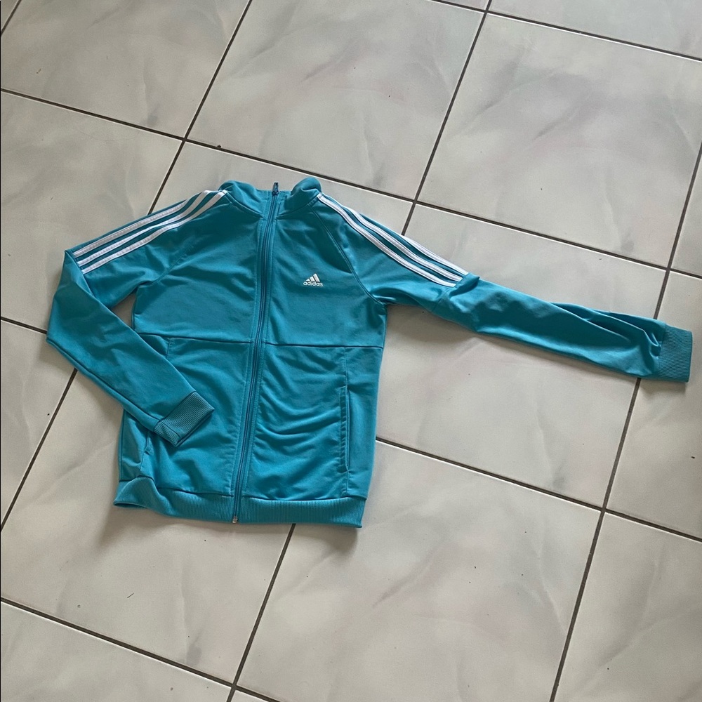 Teal Adidas Jacket